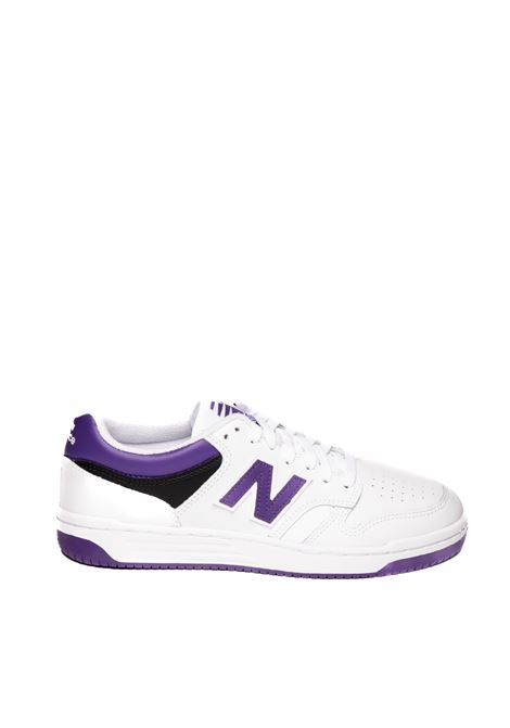 White/purple 480 sneaker NEW BALANCE | 480ULPB-WHITE/PURPLE